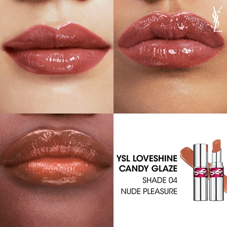 Yves Saint Laurent Loveshine Candy Glaze Mitrinošs lūpu spīdums