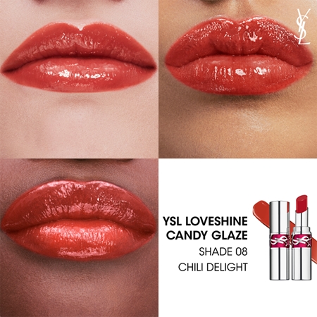 Yves Saint Laurent Loveshine Candy Glaze Mitrinošs lūpu spīdums
