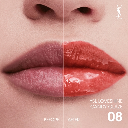 Yves Saint Laurent Loveshine Candy Glaze Mitrinošs lūpu spīdums