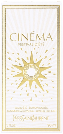 Yves Saint Laurent Cinéma Festival d'Été eau de toilette para mulheres 90 ml