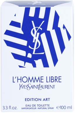 Yves Saint Laurent L'Homme Libre Art Edition Eau de Toilette for Men 100 ml