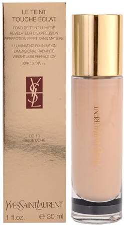 Yves Saint Laurent Touche Éclat Le Teint maquillaje iluminador SPF 19