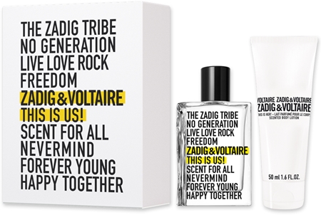 ZADIG&VOLTAIRE THIS IS US! confezione regalo unisex