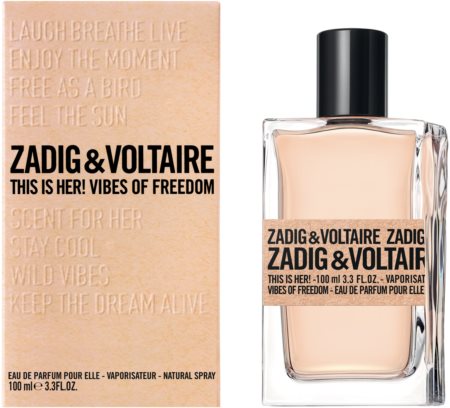 Zadig & Voltaire THIS IS HER! Vibes of Freedom Eau de Parfum pour femme