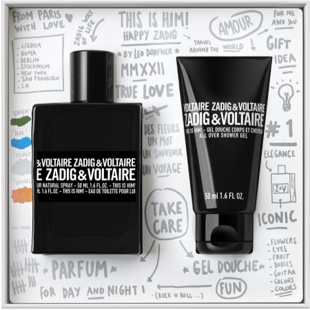 Zadig Voltaire THIS IS HIM XMAS Set lote de regalo para hombre