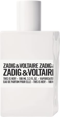 Zadig & Voltaire THIS IS HER! Eau de Parfum voor Vrouwen