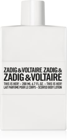 Zadig & Voltaire THIS IS HER! тоалетно мляко за тяло за жени