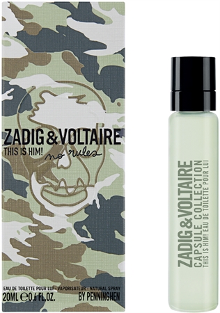 ZADIG&VOLTAIRE THIS IS HIM! No Rules Capsule Collection tualetinis vanduo vyrams