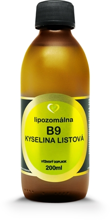 Zdravý svet Lipozomální vitamíny B9 Kyselina listová perorální roztok s kyselinou listovou