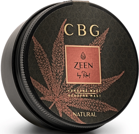 ZEEN by Roal CBG 90 mg cannabis ointment natural
