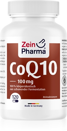 ZeinPharma Coenzym Q10 100 mg Kapseln mit dem Coenzym Q10
