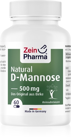 ZeinPharma Natural D-Mannose 500 mg Kapseln