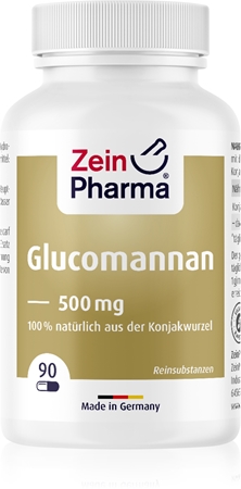 ZeinPharma Glucomannan 500 mg Nahrungsergänzungsmittel für Ihr Wohlbefinden