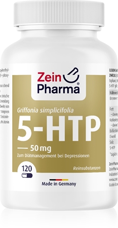 ZeinPharma Griffonia 5-HTP 50 mg Kapseln zur Förderung der physischen und mentalen Gesundheit