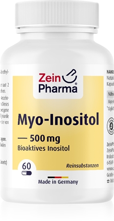 ZeinPharma Myo-Inositol 500 mg Nahrungsergänzungsmittel für Ihr Wohlbefinden