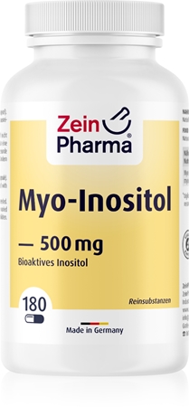 ZeinPharma Myo-Inositol 500 mg Kapseln zur Unterstützung des Stoffwechsels