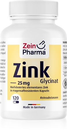 ZeinPharma Zink-Chelat 25 mg Kapseln schöne Haare, Nägel und Haut