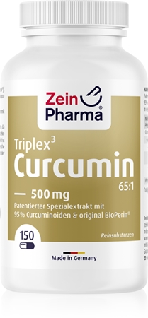 ZeinPharma Curcumin-Triplex 500 mg Nahrungsergänzungsmittel für Ihr Wohlbefinden