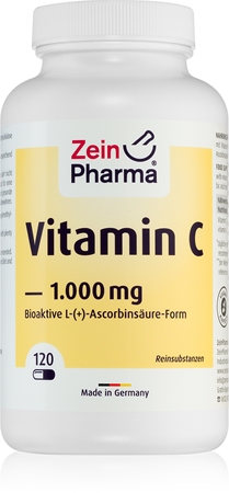 ZeinPharma Vitamin C 1000 mg Kapseln zur Unterstützung des Immunsystems