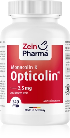 ZeinPharma Monacolin K Opticolin® Kapseln mit Pflanzenextrakten