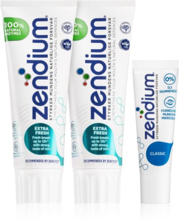 Zendium Extra Fresh conditionnement avantageux (pour les dents)