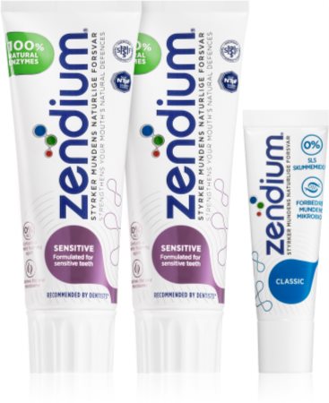 Zendium Sensitive výhodné balenie na zuby