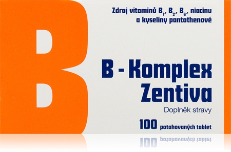 Zentiva B-Komplex tablety pro normální činnost nervové soustavy a krásnou pleť