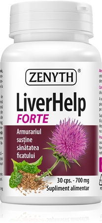 Zenyth LiverHelp Forte capsule pentru susținerea sănătății ficatului