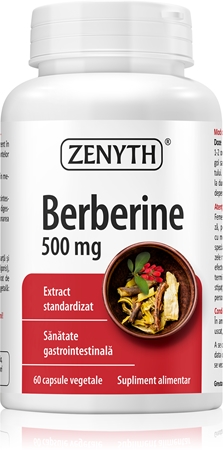 Zenyth Berberine 500 mg capsule ajută la funcționarea corectă a aparatului vascular