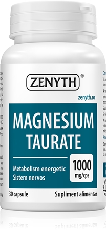 Zenyth Magnesium Taurate capsule pentru scăderea oboselii și a epuizării