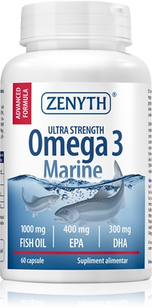 Zenyth Omega 3 Marine capsule pentru menținerea energiei și a capacității cognitive