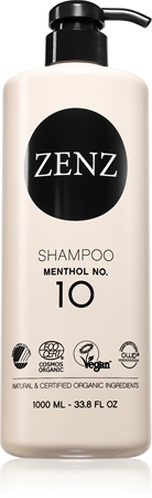 ZENZ Organic Menthol No. 10 šampon pro mastné vlasy a vlasovou pokožku