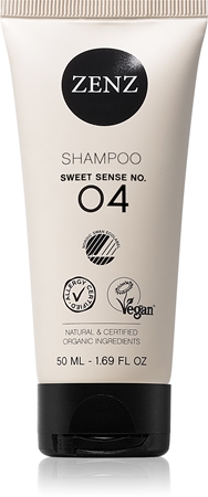 ZENZ Organic Sweet Sense No. 04 hidratáló sampon a hajtérfogat növelésére