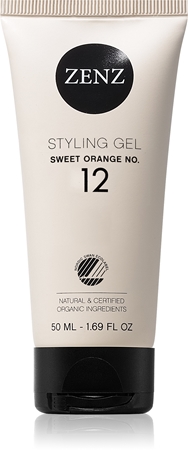 ZENZ Organic Sweet Orange No. 12 styling gel with moisturising effect