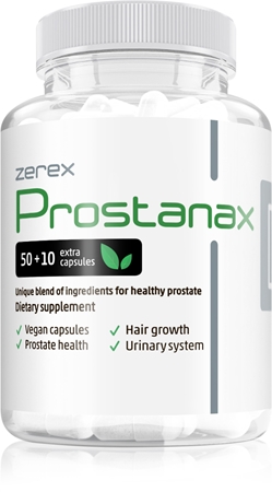 Zerex Prostanax kapsle pro normální funkci prostaty a močových cest