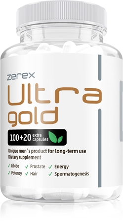 Zerex Ultragold kapsle pro podporu zvýšení sexuální touhy