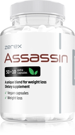 Zerex Assassin kapsle pro podporu hubnutí