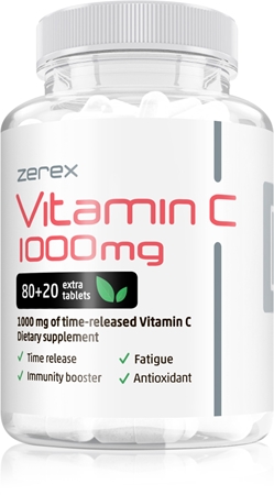 Zerex Vitamin C 1000 mg tablety pro podporu imunitního systému