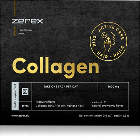 Zerex Collagen 8000 mg Kollagen für schöne Haare, Haut und Nägel