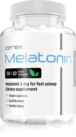 Zerex Melatonin kapszula alvászavarok esetén