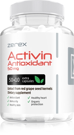 Zerex ActiVin Antioxidant Kapseln zum Schutz der Zellen vor oxidativem Stress