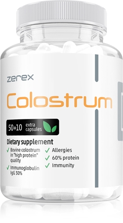 Zerex Colostrum kapszula az immunrendszer erősítésére