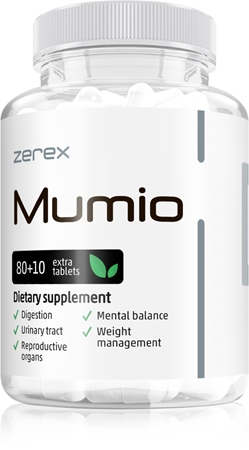 Zerex Mumio Kapseln zur Förderung des physischen und psychischen Gleichgewichts