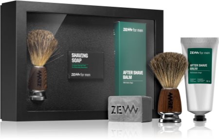 Zew For Men Smooth Barber Set borotválkozási készlet (uraknak)