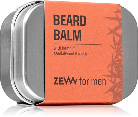 Zew For Men Beard Balm with hemp oil bálsamo para la barba con aceite de cáñamo