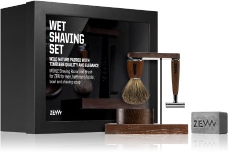 Zew For Men Wet Shaving Set Dāvanu komplekts (bārdai)