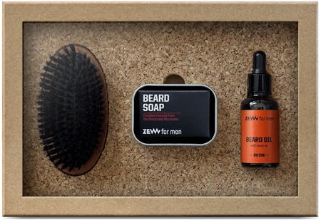 Zew For Men Simple Lumberjack Hemp Shine dárková sada