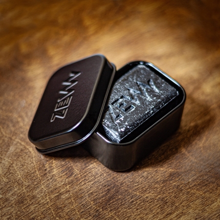Zew For Men ACCESORIES Soap Dish aluminium black Boîte à savon pour homme