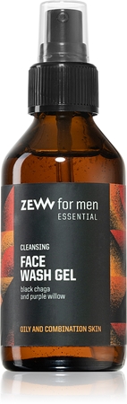 Zew For Men FACE WASH Essential cleansing Attīroša želeja taukainai un kombinēta tipa ādai