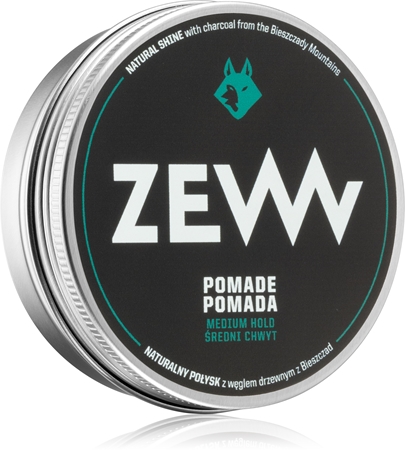 Zew For Men Pomade Natural Shine Haarpomade mittlere Fixierung